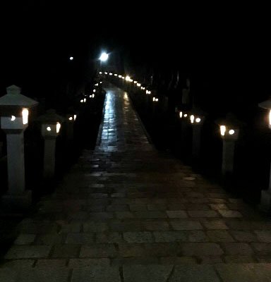 Koyasan at night