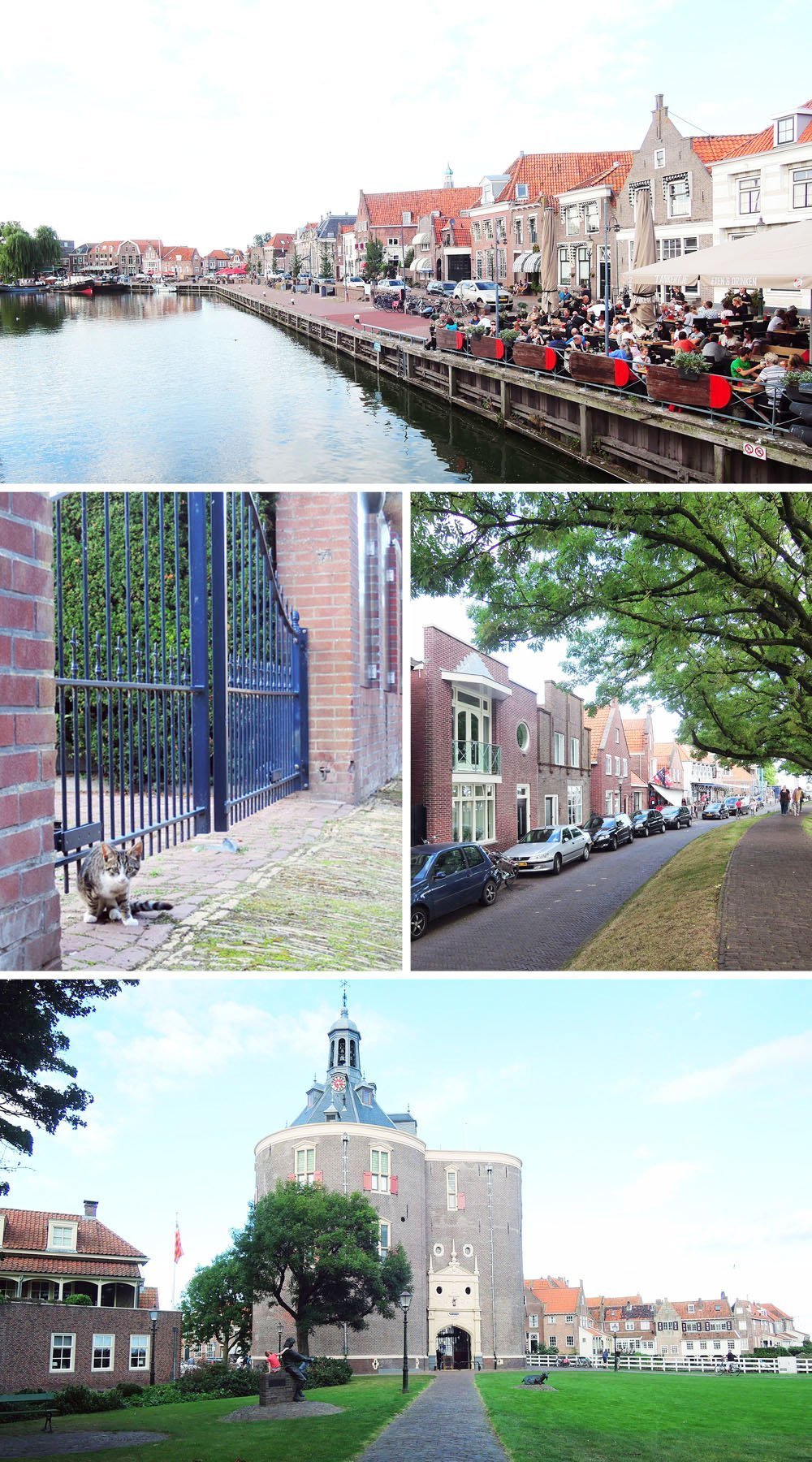 Enkhuizen in Flevoland is a historic, picturesque town set by the sea. It’s a great stopover on your drive from Amsterdam to Giethoorn.