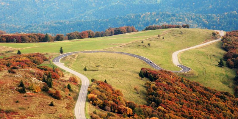One of the best things to do in Alsace is driving around the region! Go on a scenic road trip through charming little towns, never-ending vineyards, and scenic forest roads for a holiday to remember.