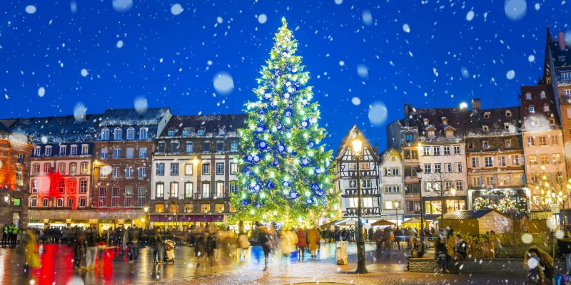 Strasbourg is the Capital of Christmas and the city certainly knows how to celebrate the holidays. If you’re coming to Strasbourg during December, make sure to check out the Christmas markets and join in on the festivities.