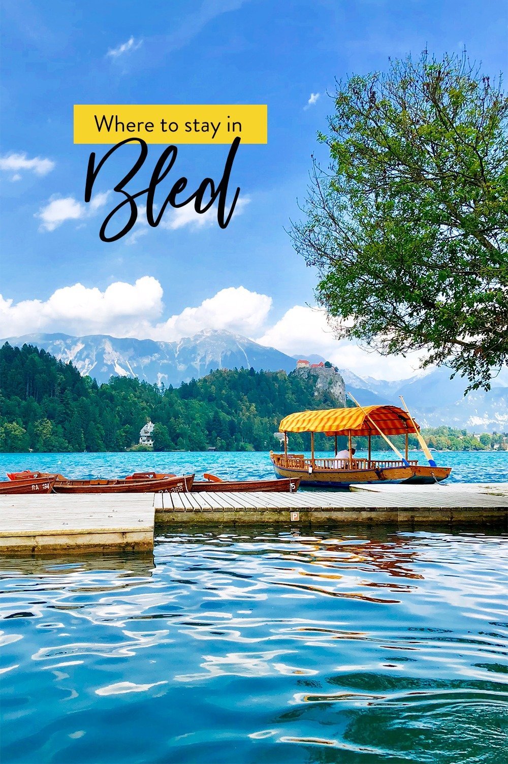 Stay in Lake Bled for at least 2-3 days to see more of the beautiful Julian Alps. Go beyond the Lake Bled highlights – drive out to the countryside and hike to majestic falls, a scenic ravine, and breathtaking viewpoints all around the Julian Alps. Or spend a couple of days relaxing, swimming, and enjoying good food in the gorgeous lake town. Here’s where to stay in Lake Bled.